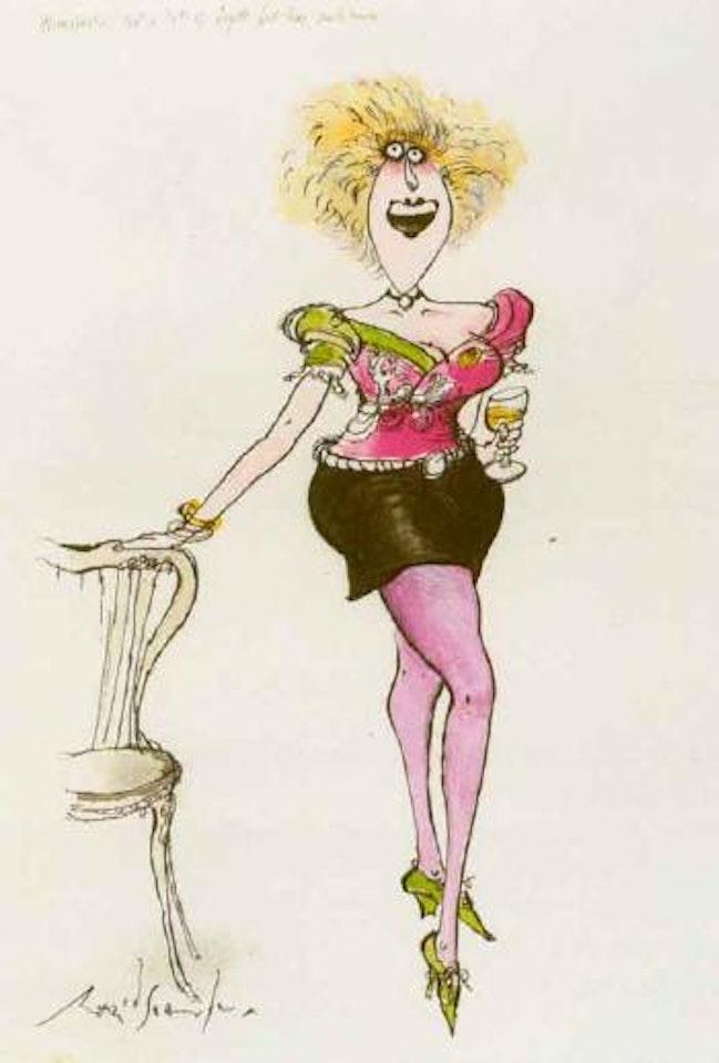 Not a lot of depth but has substance by Ronald Searle
