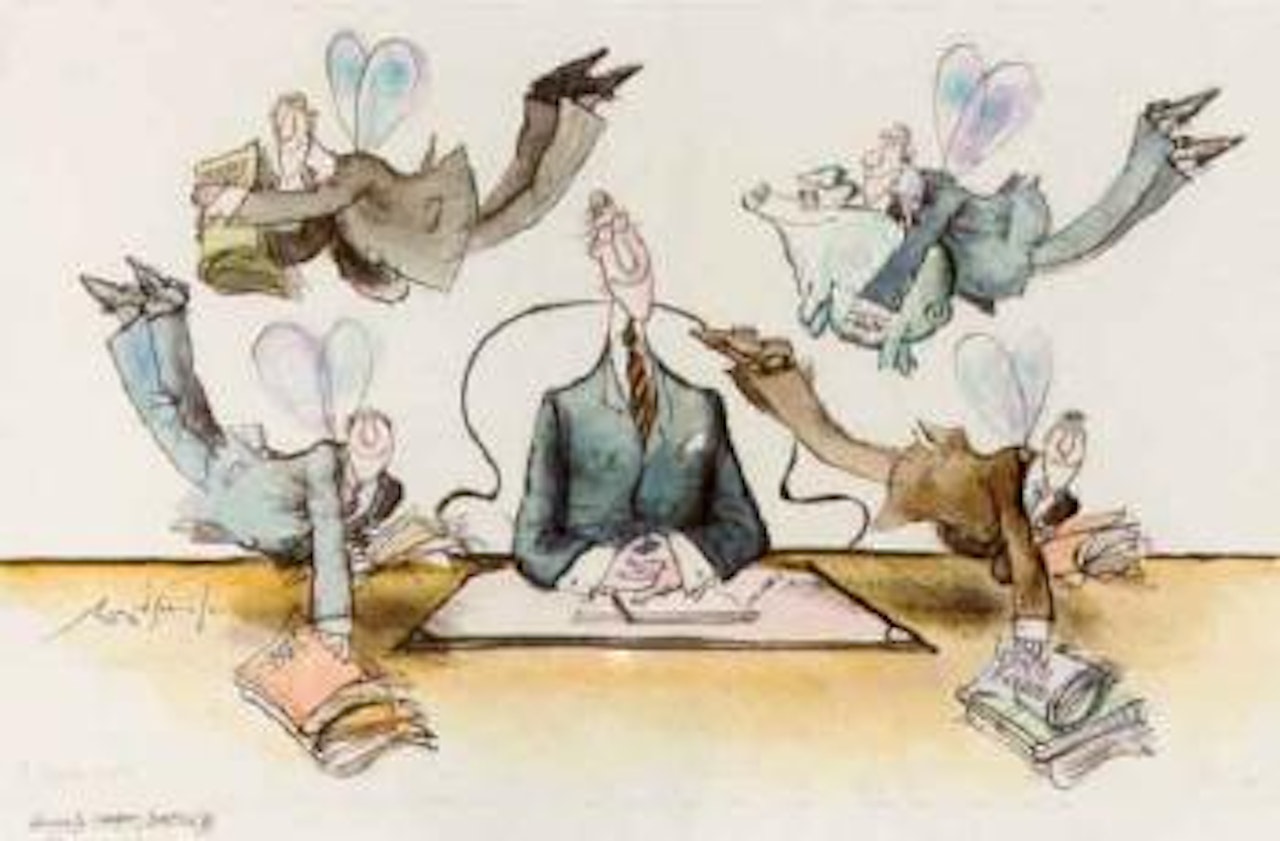 The company director by Ronald Searle