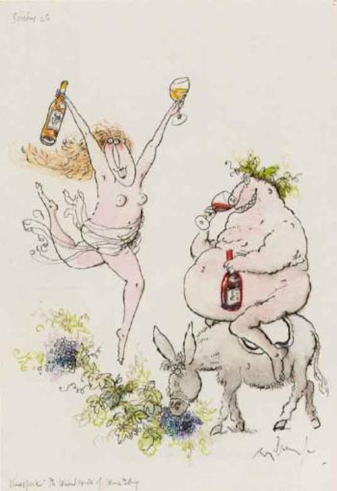Bacchus and Co by Ronald Searle