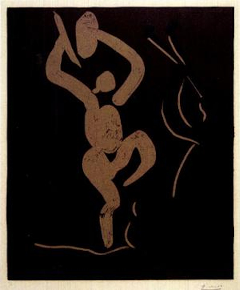 Mere, danceur et musicien by Pablo Picasso