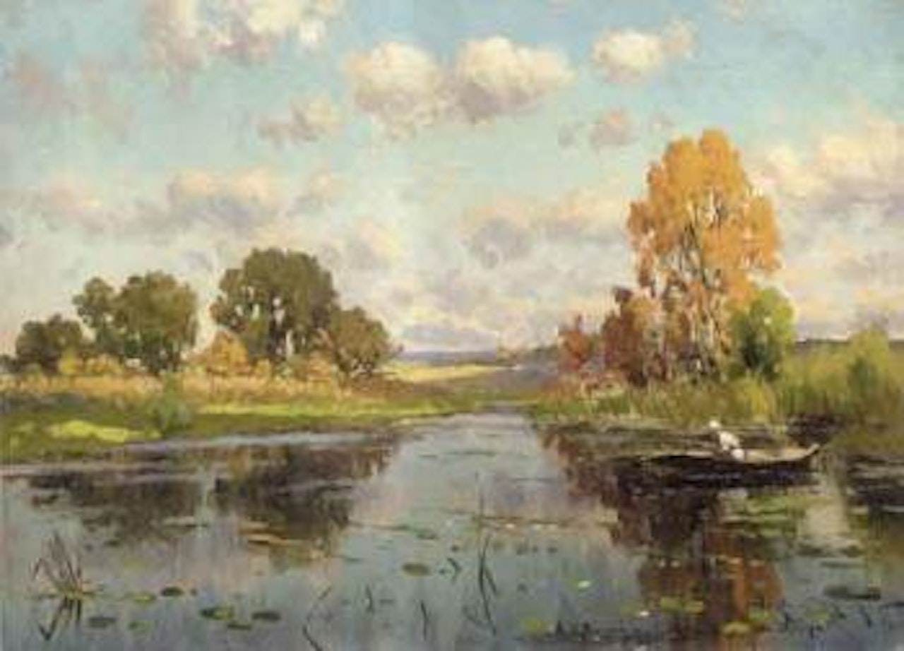 Fisherman by Alexander W. Makowski