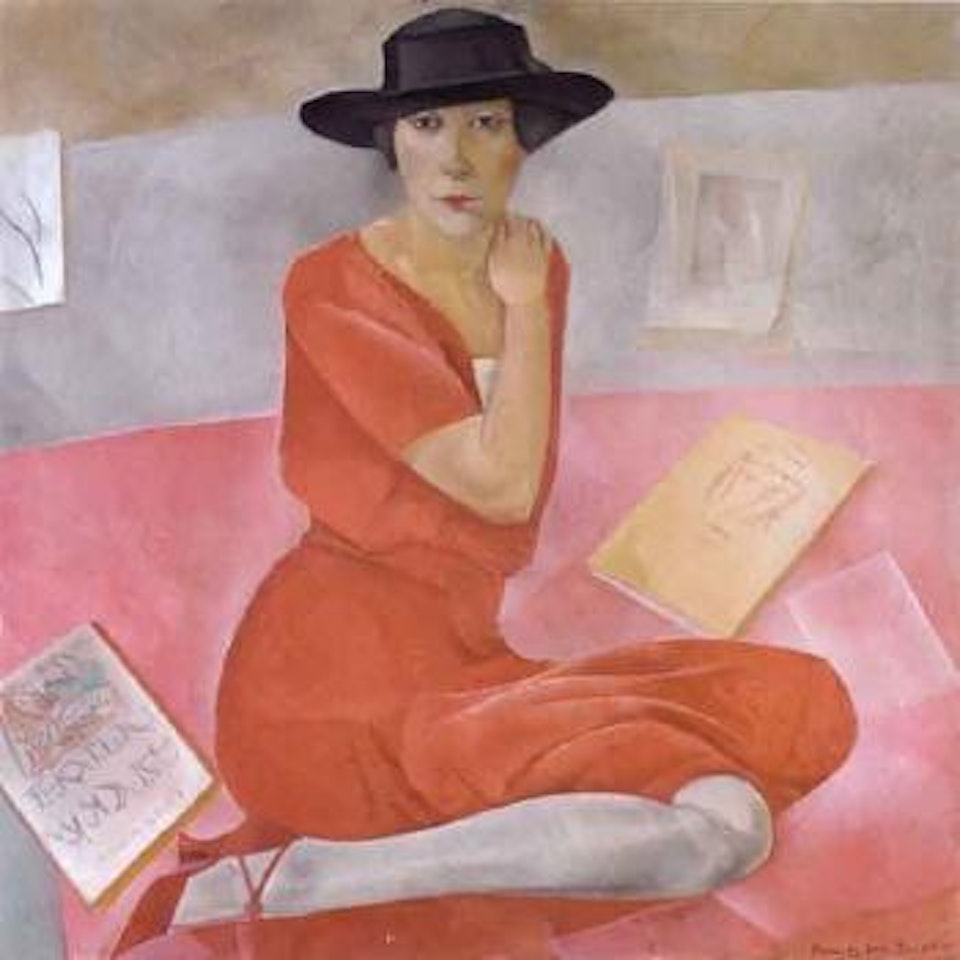 Portrait of lady by Boris Grigoriev