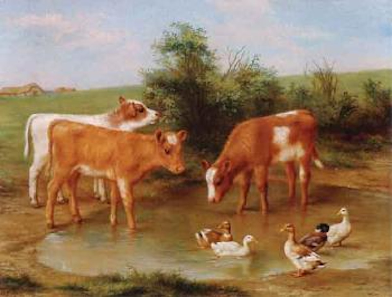Farm friends by Edgar Hunt