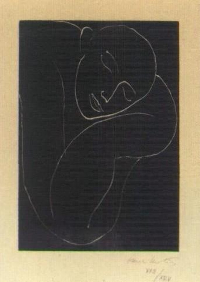 L'homme endormi by Henri Matisse
