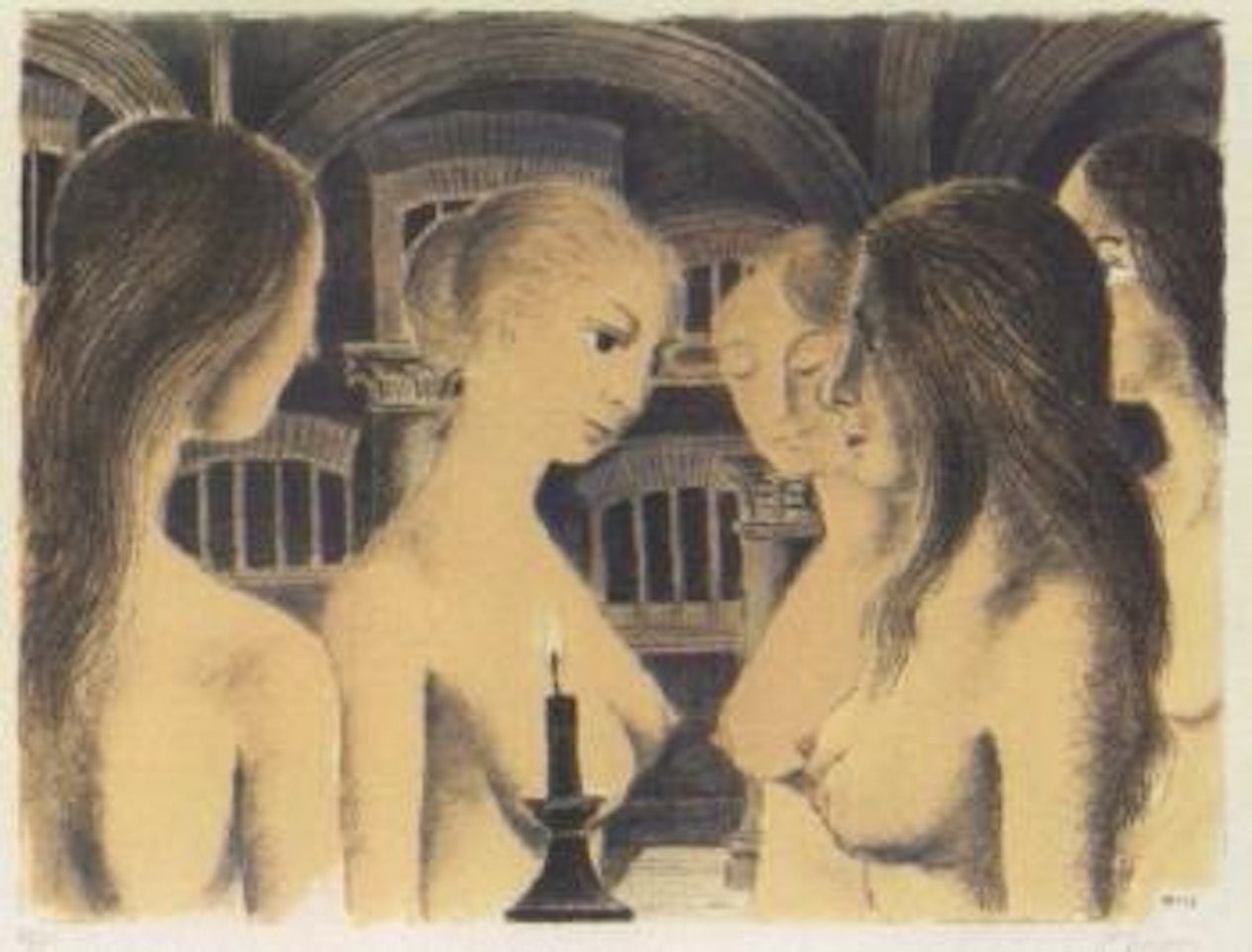 Vault by Paul Delvaux