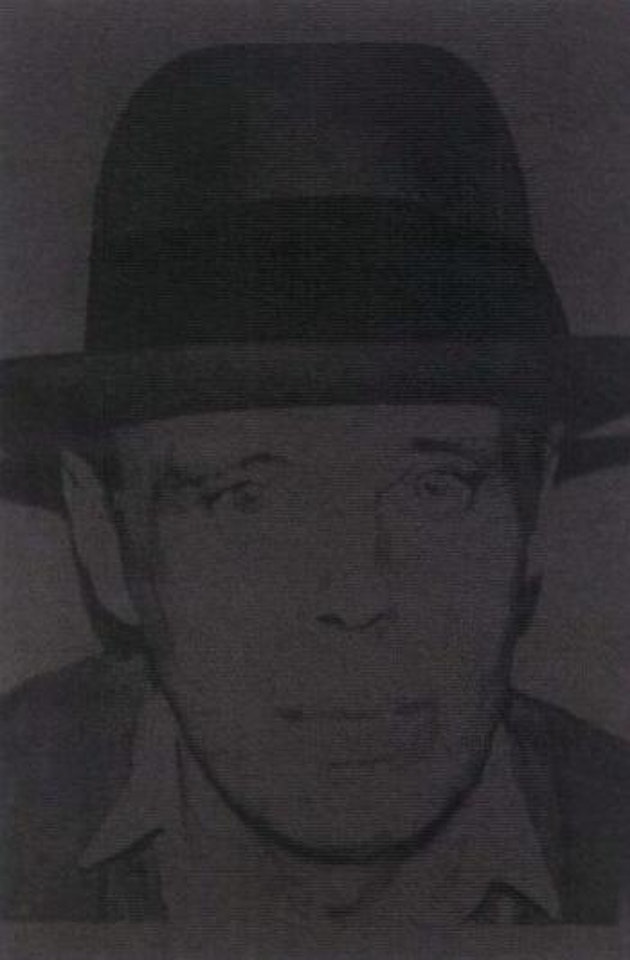 Joseph Beuys by Andy Warhol