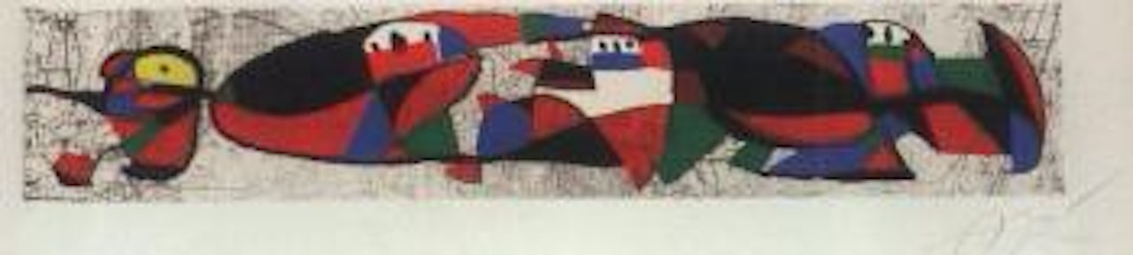Les troglodytes by Joan Miró