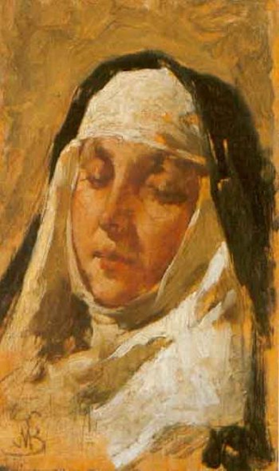 Head of nun by Mose Bianchi