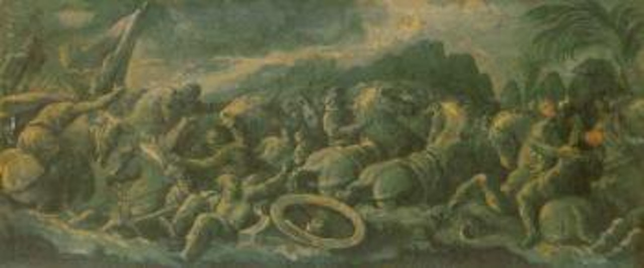 Battle by Italian School