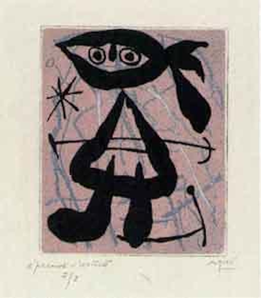 Bague d'aurore by Joan Miró