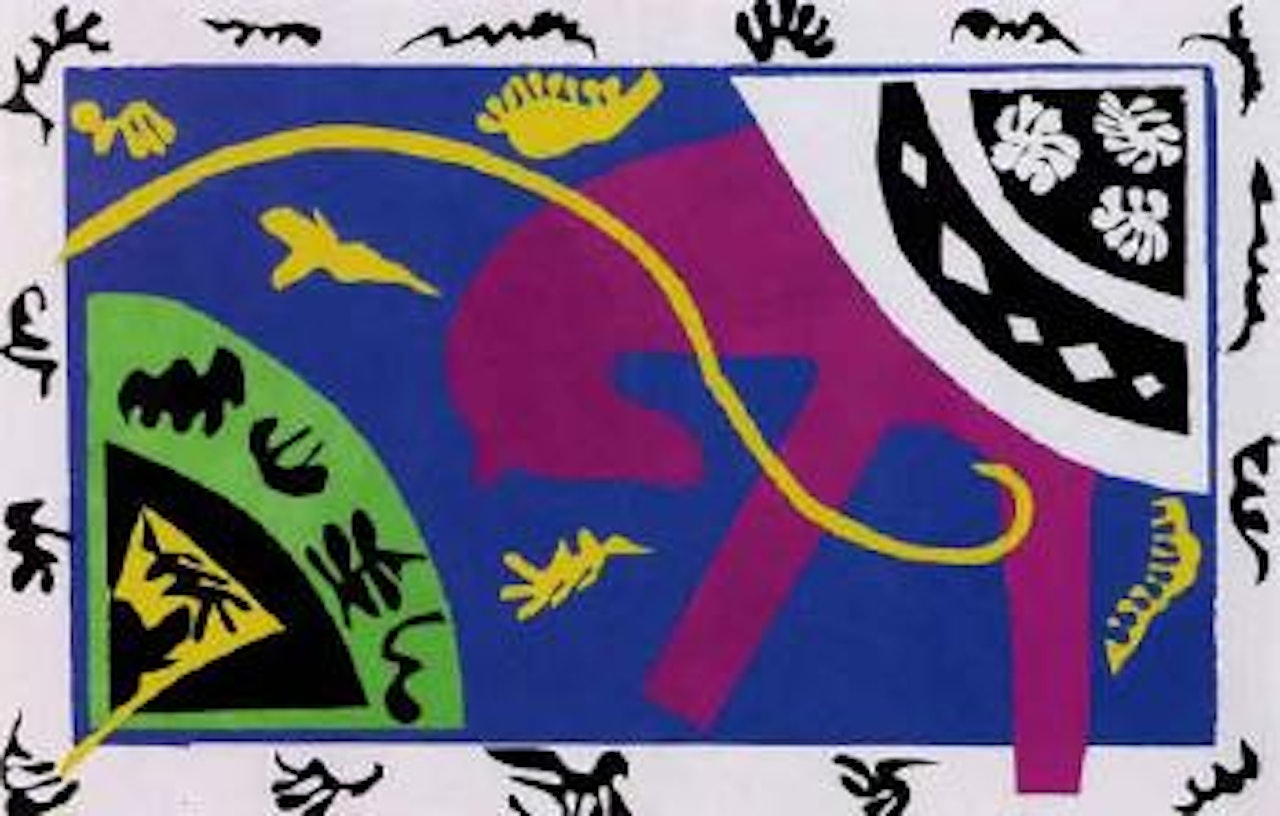 Jazz, le cheval, l'ecuyere et le clown by Henri Matisse