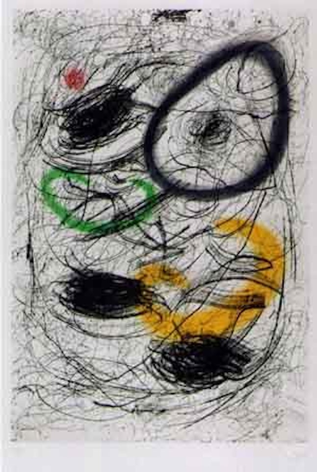 La chevelure de Berenice by Joan Miró