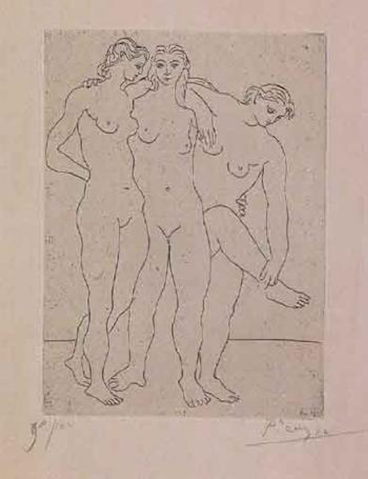 Les trois baigneuses by Pablo Picasso