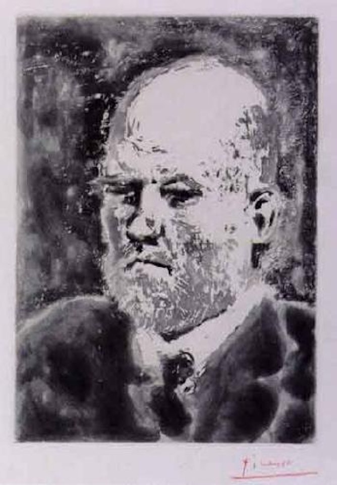 Portrait de Vollard by Pablo Picasso