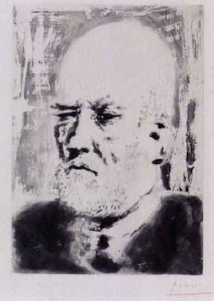 Portrait de Vollard by Pablo Picasso