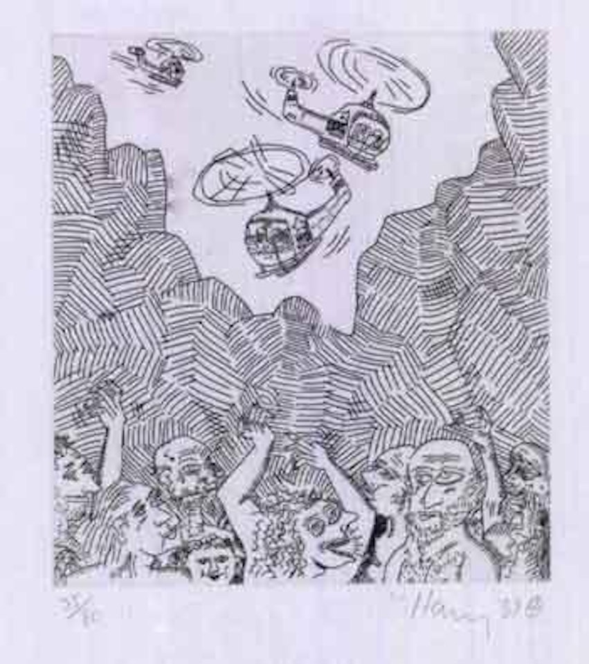 The valley by Keith Haring