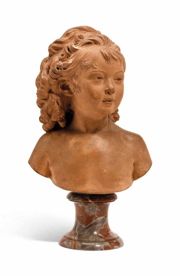 SABINE HOUDON AGEE DE QUATRE ANS (1787-1836) by Jean-Antoine Houdon
