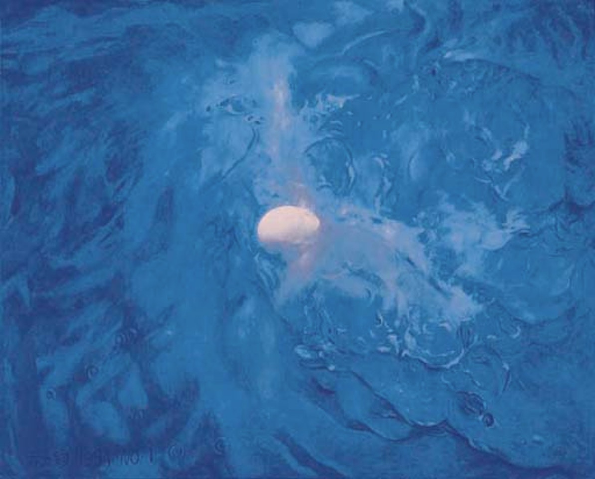 Swimming No. 1 by Fang Lijun