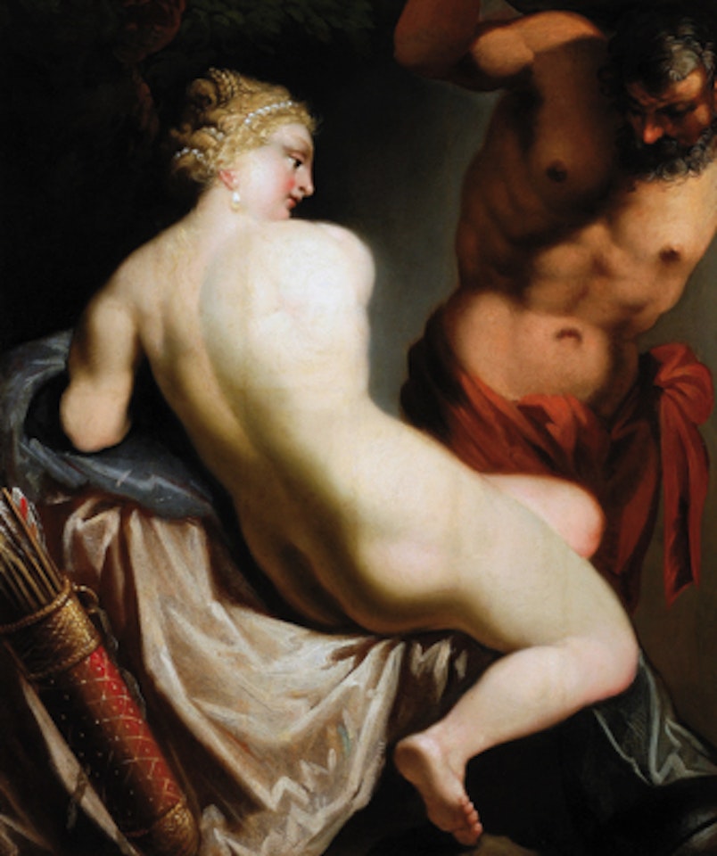 Minerva und Atlas by Pietro Liberi