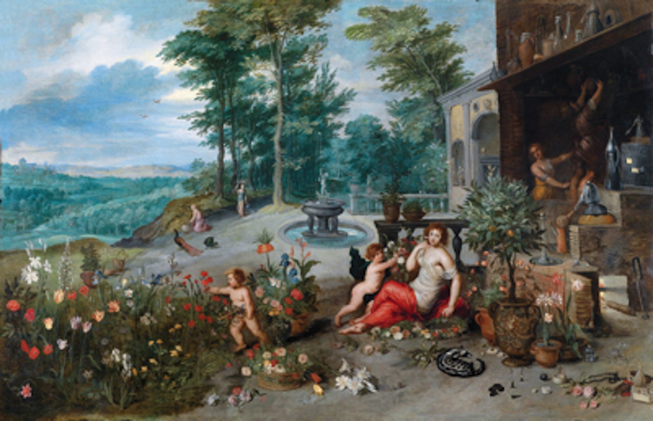 Allegorie des Geruchssinns by Jan Brueghel the Younger