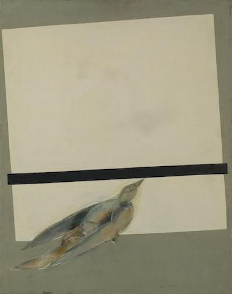 Composition with a bird by Edward Steinberg