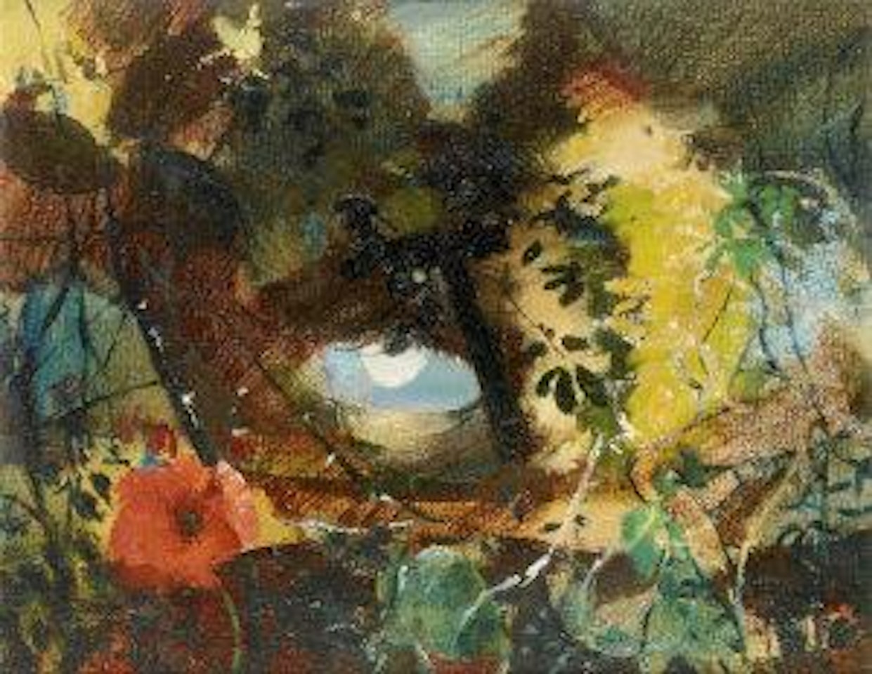 Bownham Grange, Stroud - Wood Spirit by Kenneth Webb