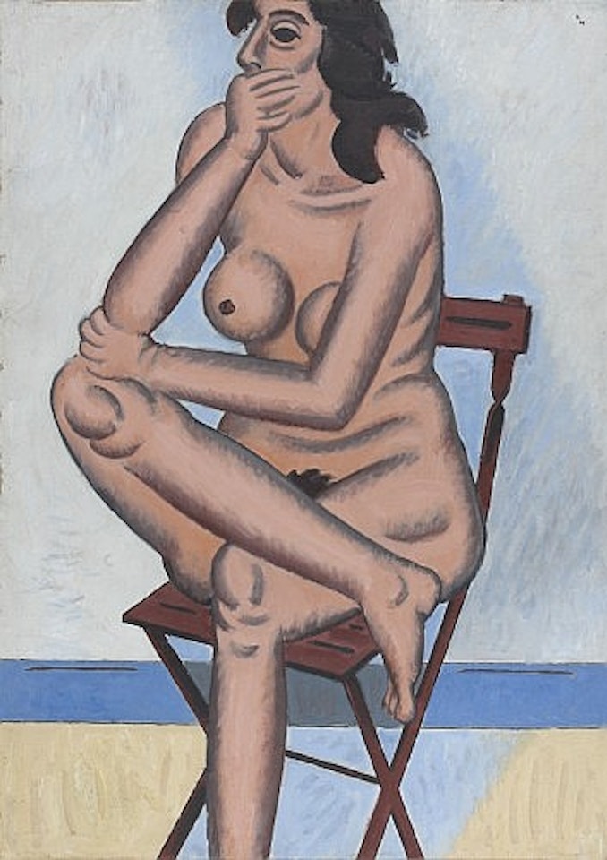 Le nu barré by Jean Hélion