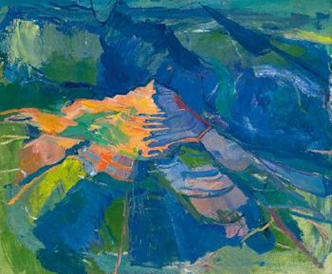 Erzberg V by Herbert Boeckl