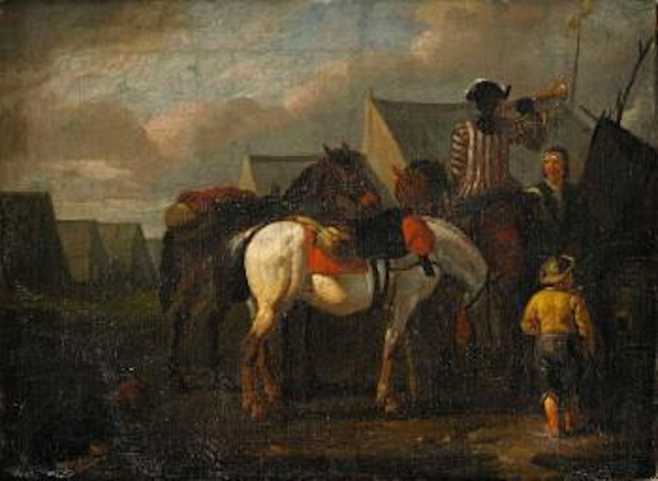 Le Trompette by Pieter van Bloemen