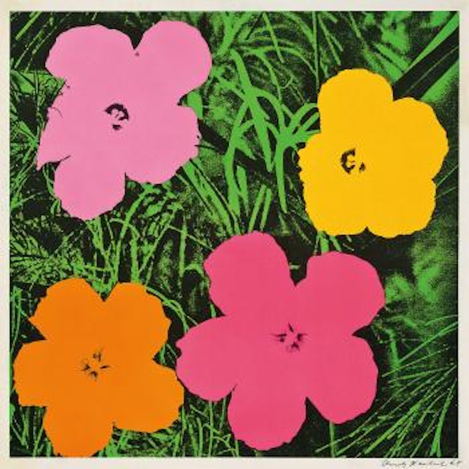 Flowers by Andy Warhol