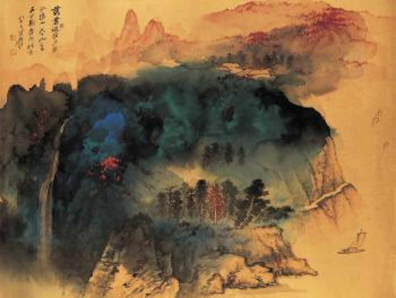 Landscape by Zhang Daqian