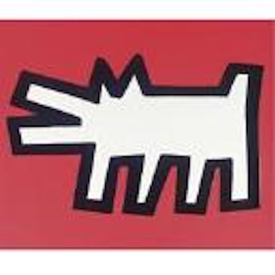 Icons (Dog) by Keith Haring