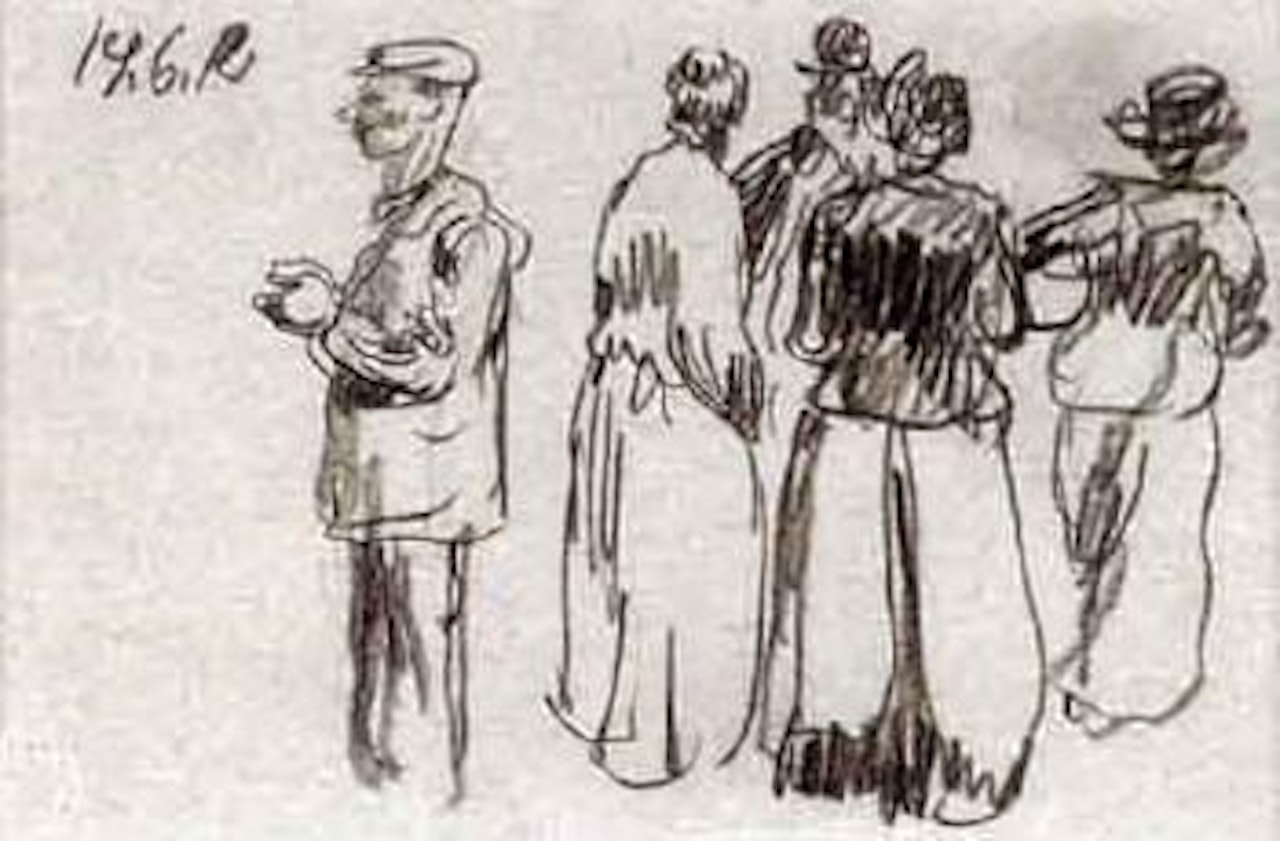 Figure studies by George Grosz