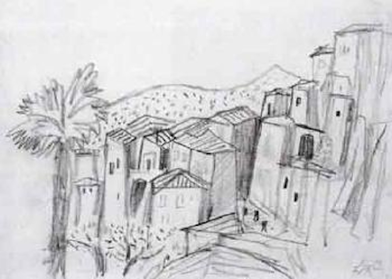 Olevano by Otto Dix