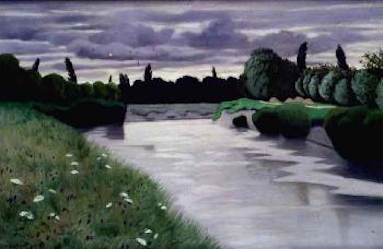Les bords de la Risle by Félix Vallotton