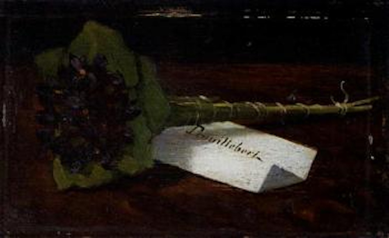 Bouquet de violettes by Paul Désiré Trouillebert