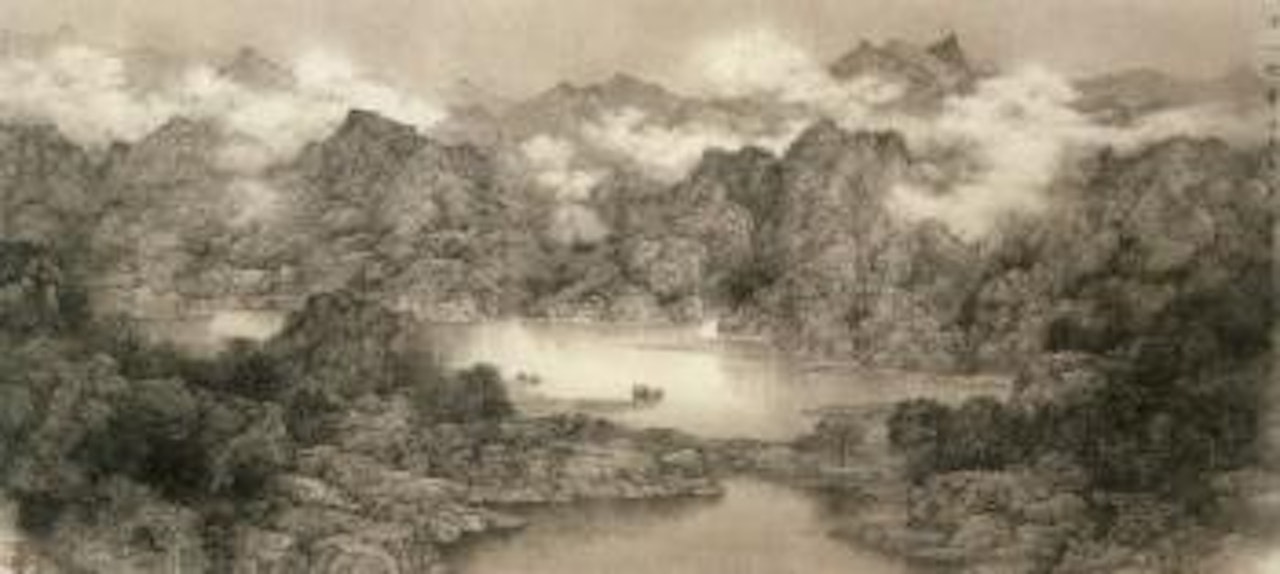 River bank by Liu Xun