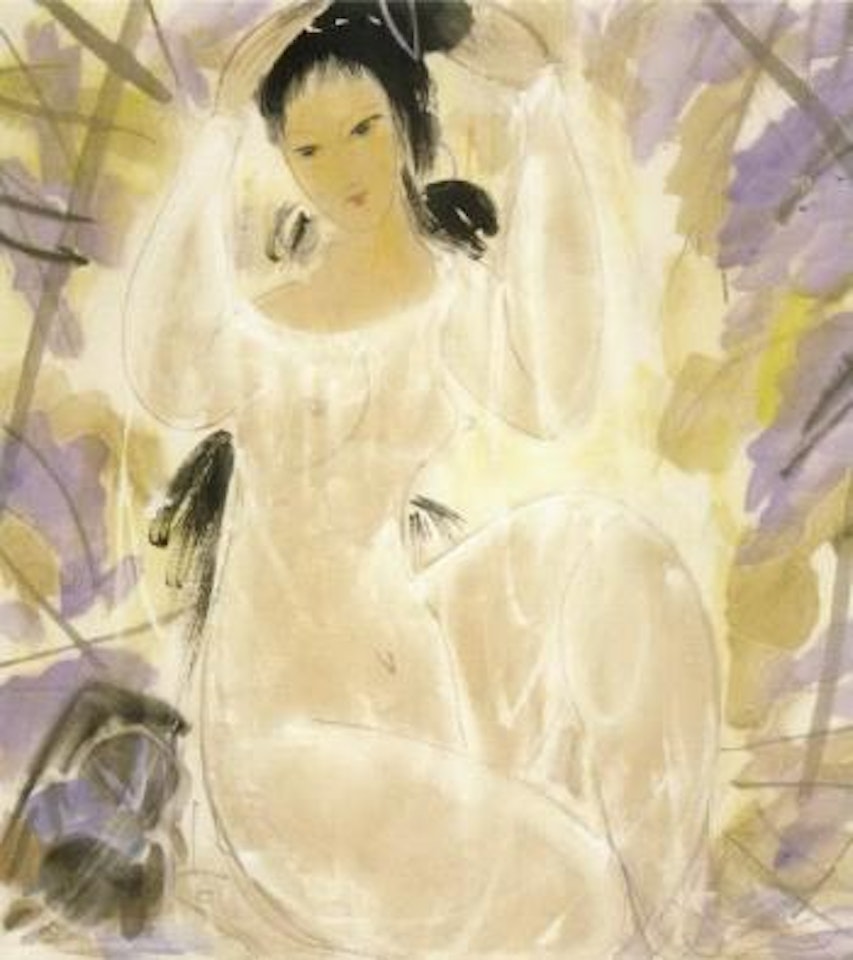 Dressing up by Lin Fengmian