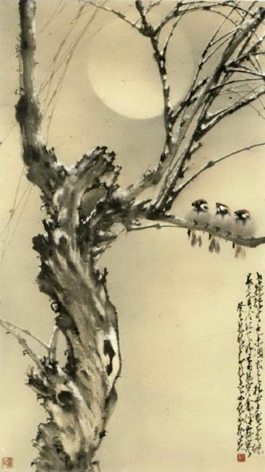 Winter night by Zhao Shao'ang