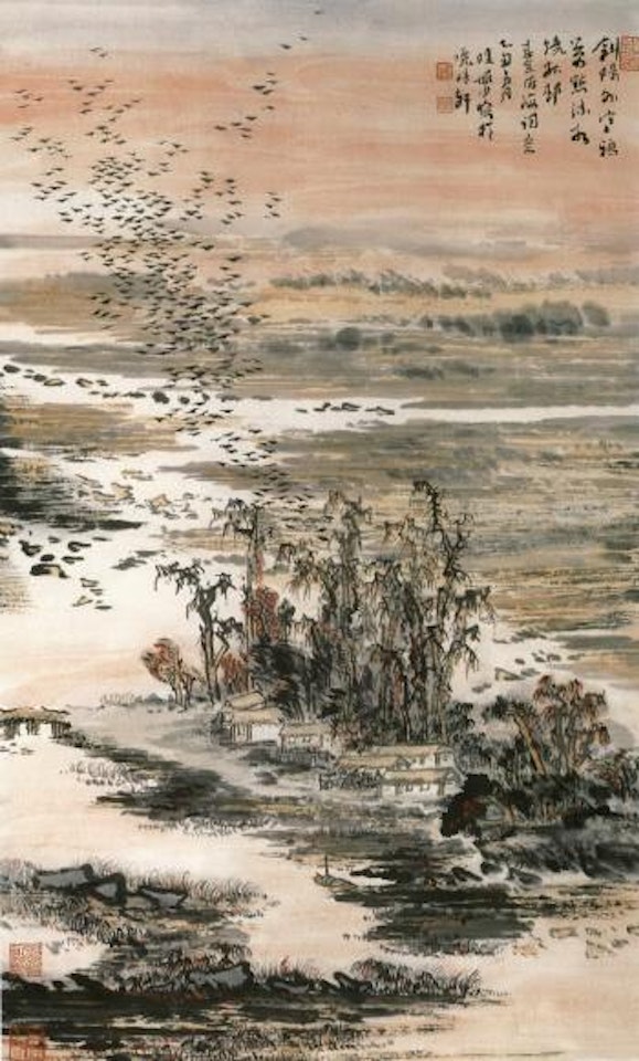 Sunset by Lu Yanshao