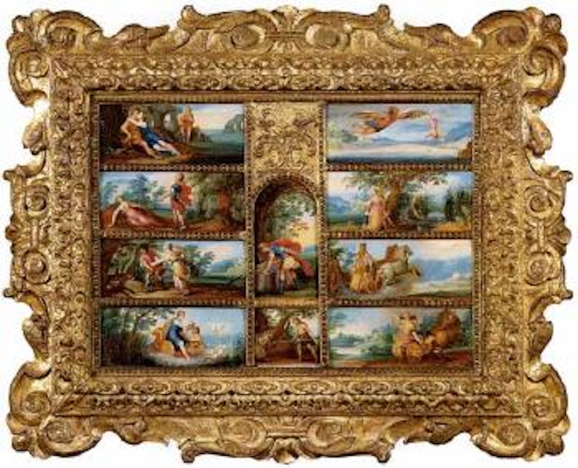 Mythological scenes by Flemish School