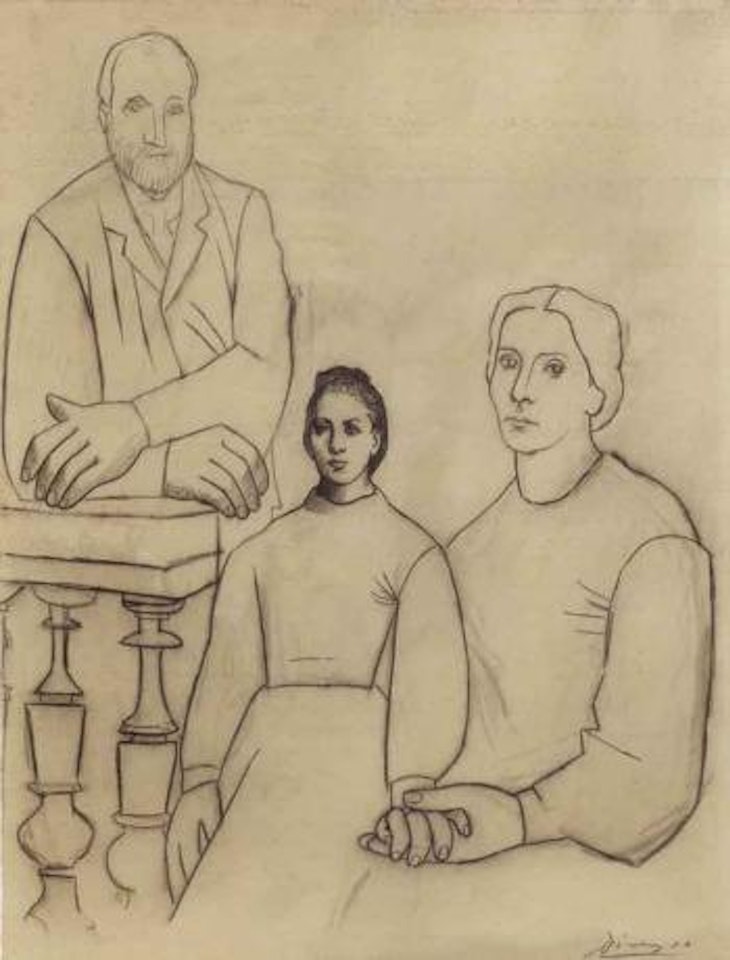La famille by Pablo Picasso