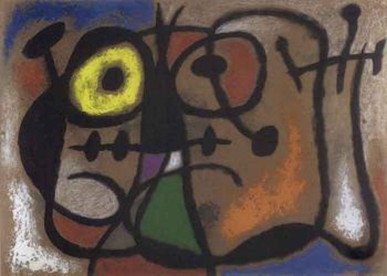 Tete by Joan Miró