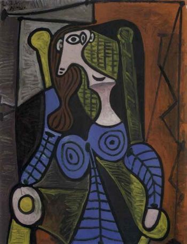 Femme assise by Pablo Picasso