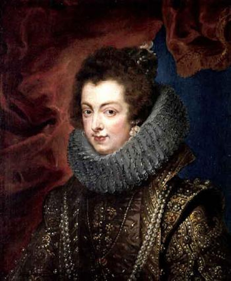 Portrait of Isabella of Bourbon by Peter Paul Rubens