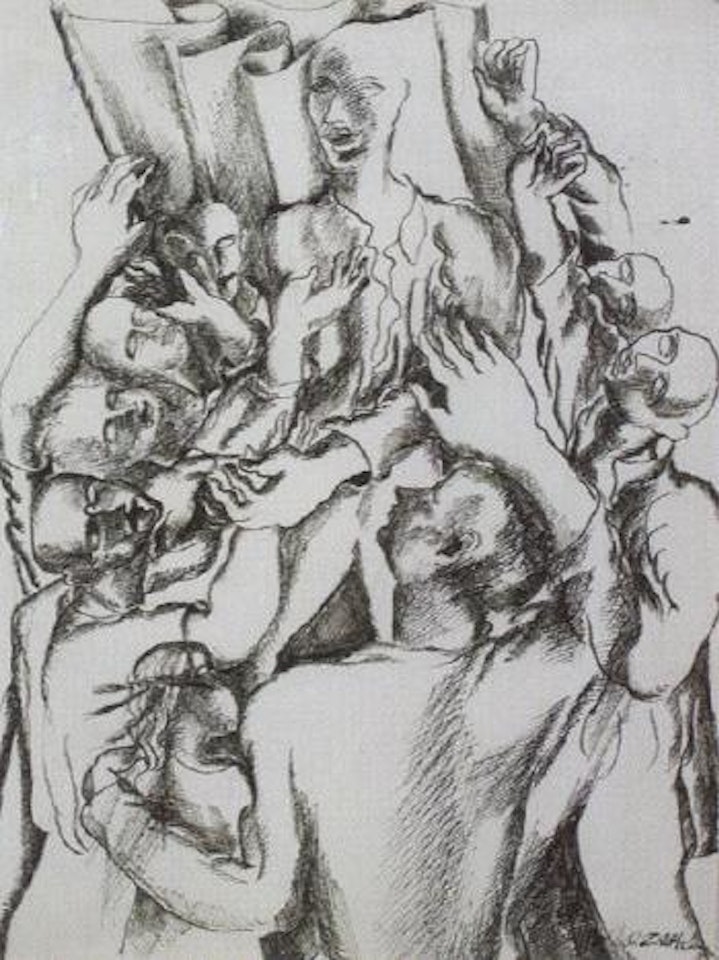 Heros de la Patrie by Ossip Zadkine