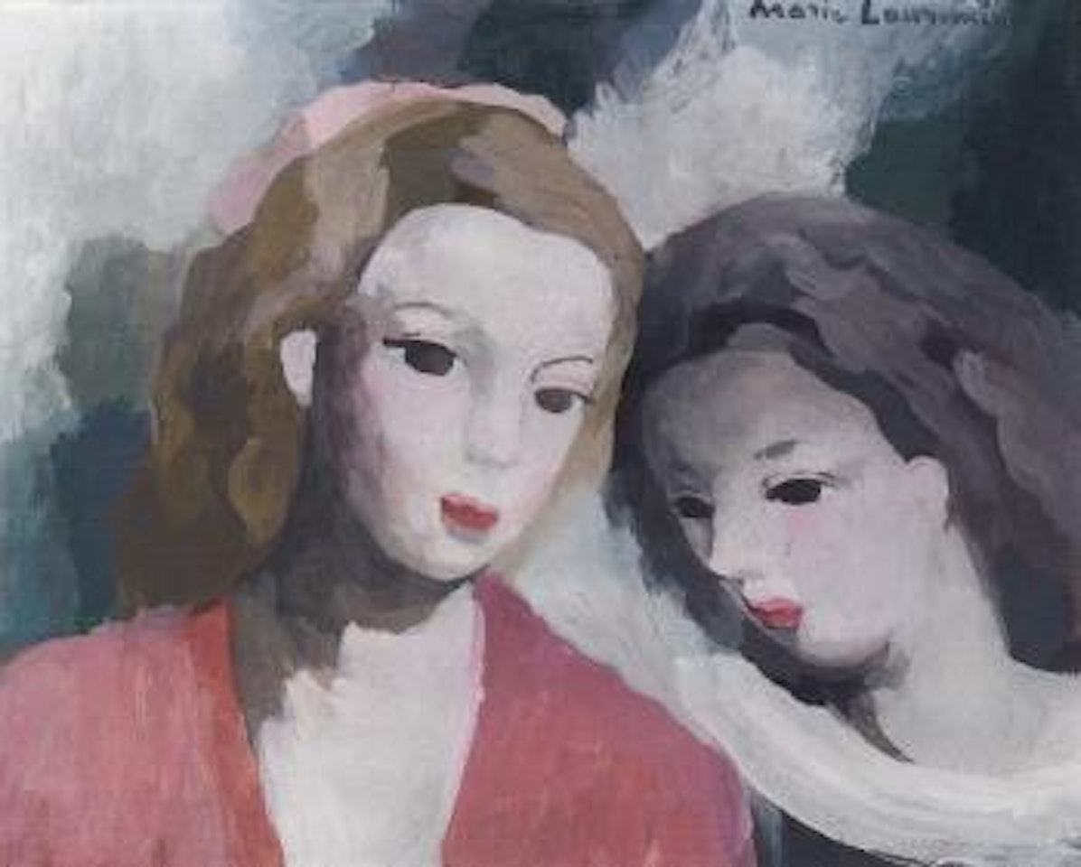 Two women by Marie Laurencin