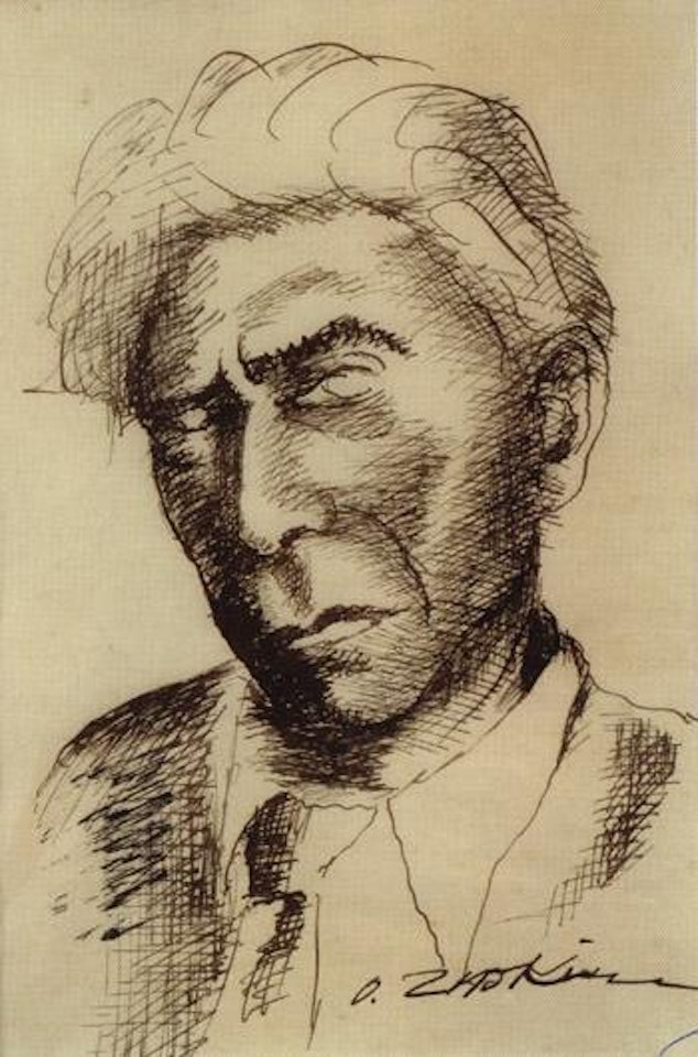 Autoportrait au regard by Ossip Zadkine