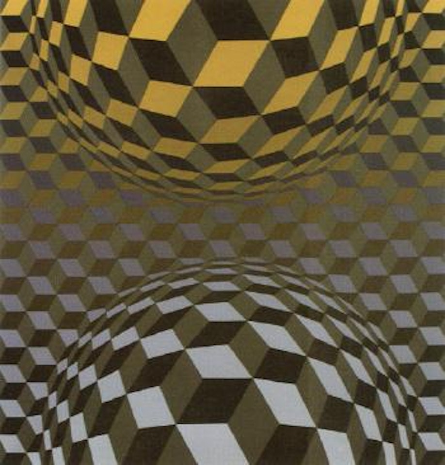One - Cheyt by Victor Vasarely