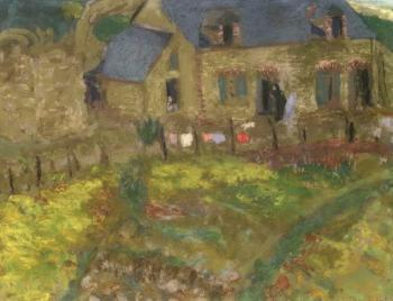 Maison bretonne, Saint-jacut by Édouard Vuillard